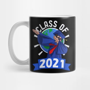 Class of 2021 Graduation Dabbing Dance Boy Mug